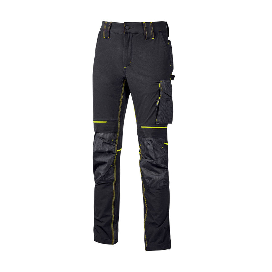 Pantaloni da lavoro in tessuto stretch idrorepellenti ATOM U-Power — immagine 2